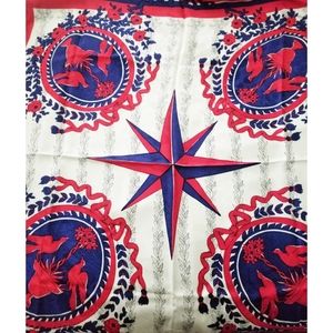 *RARE* 2016 Gucci L'Aveugle Monarchist Star Carillon Bloom Scarf - NWT!!